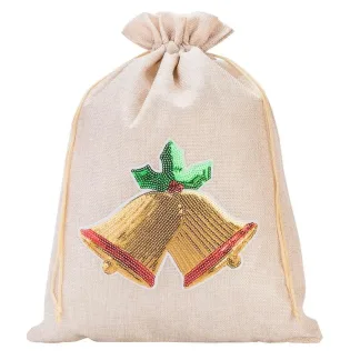 1 St. Jutesack 26 x 35 cm - Weihnachten