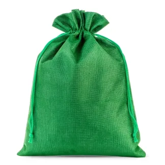 1 St. Jutesack 26 cm x 35 cm - Grün