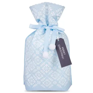 Vliesstoffsäcke Weihnachten 30 x 45 cm 3 Stück - stilvolle Geschenkverpackung mit Wirkung