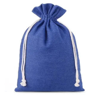 1 St. Jeans Denim Sack 22 x 30 cm - Blau